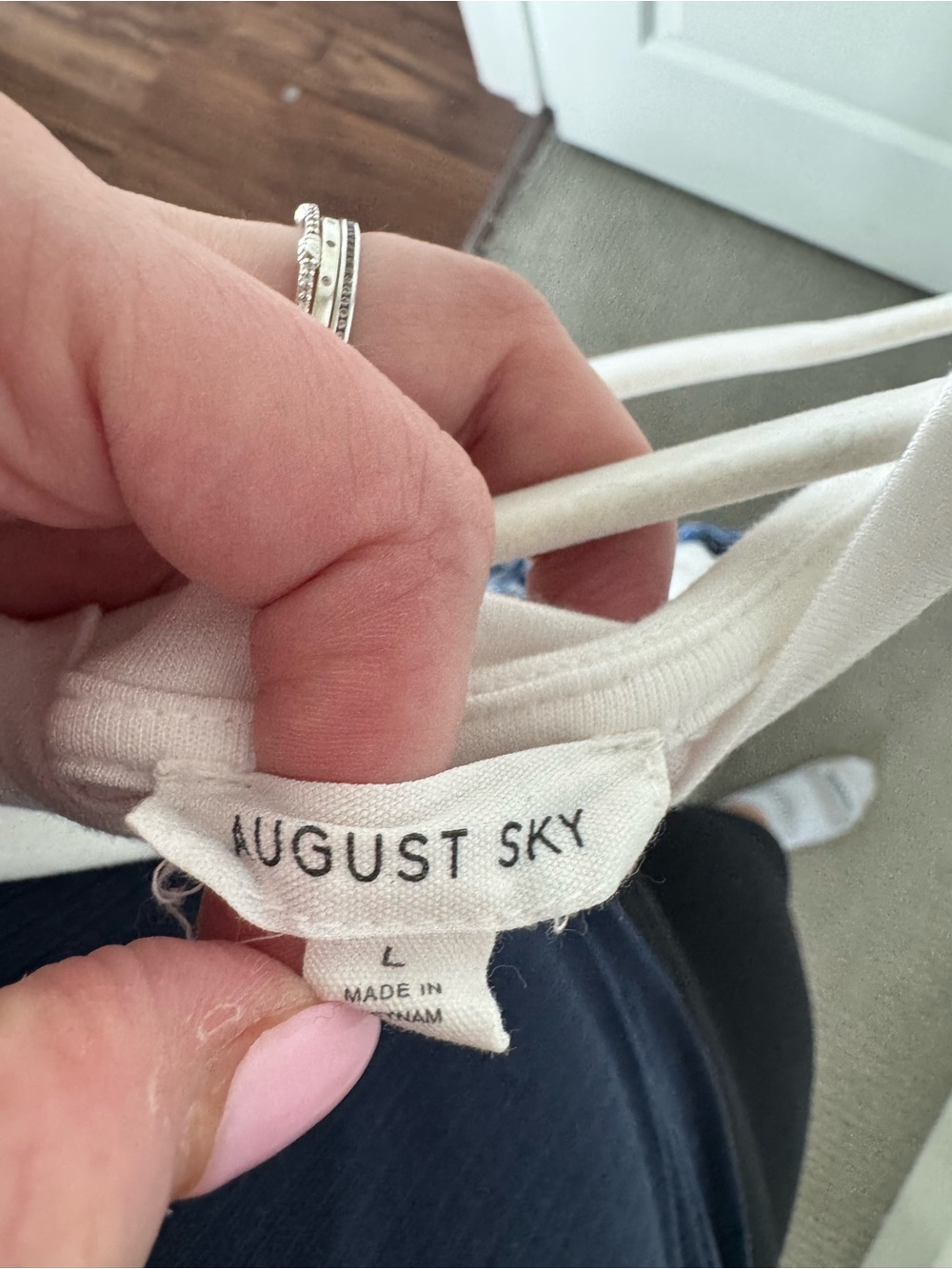 August Sky Tiered Midi Dress - Picture 7 of 7